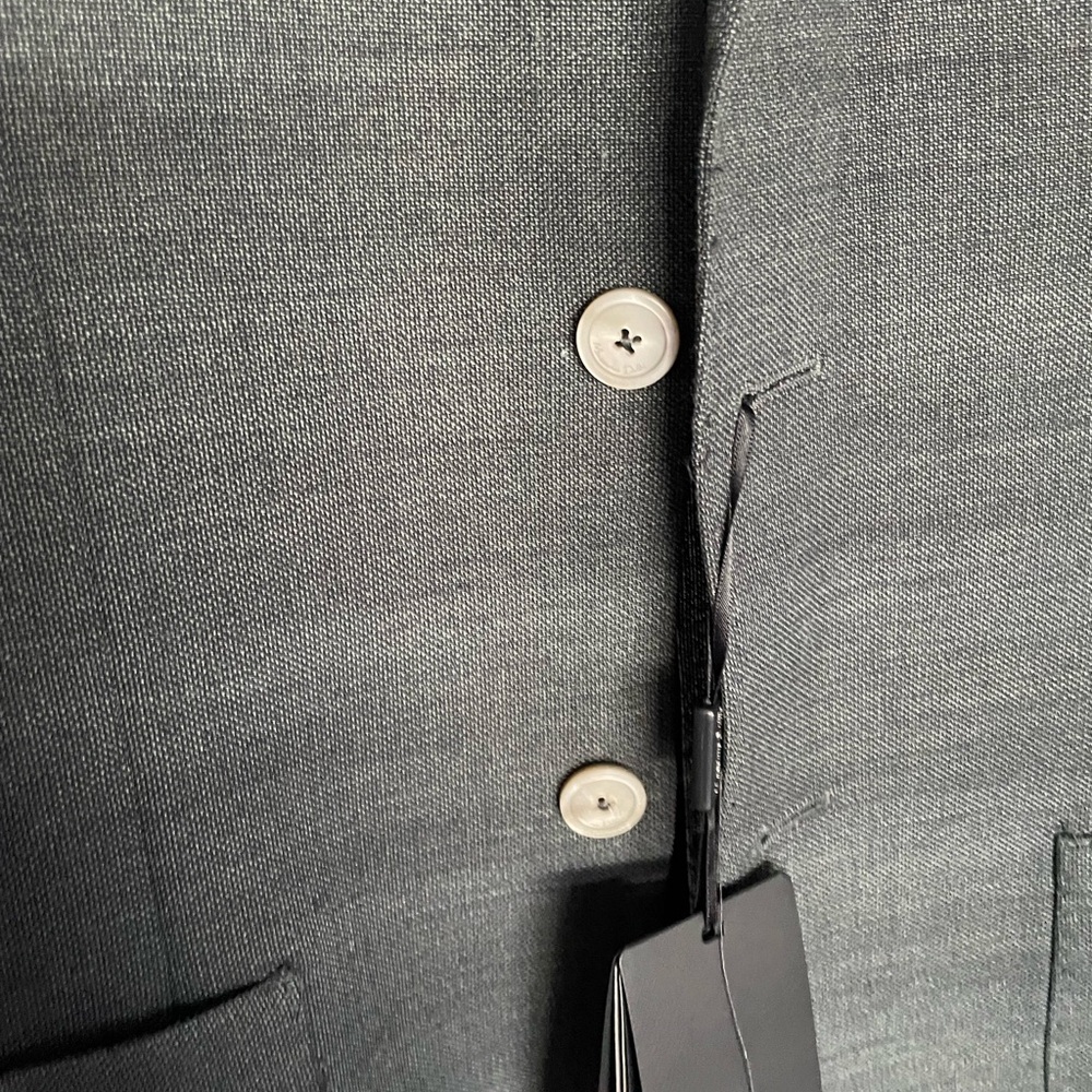 Massimo Dutti Men's Gray Blazer - Picture 2 of 11